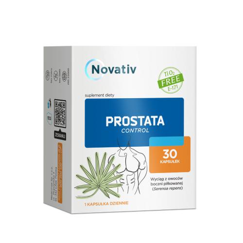 Miniaturka artykułu - Novativ Prostata Control, 30kaps.