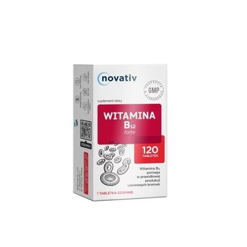 Novativ Witamina B12 forte, 120tabl.