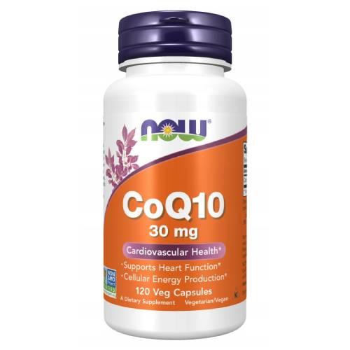 Miniaturka artykułu - Now Foods Koenzym Q10 30 mg, 120 kaps.