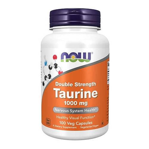 Miniaturka artykułu - Now Foods Taurine 1000 mg, 100 kaps.