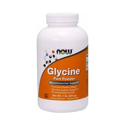 Miniaturka artykułu - NOW Glycine Pure Powder, 454g