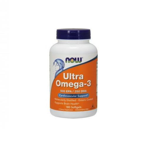 Miniaturka artykułu - NOW Ultra Omega-3 - 180 kapsułek