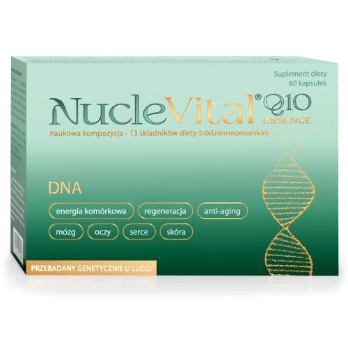 Miniaturka artykułu - NucleVital Q10 Essence, 60 kapsułek