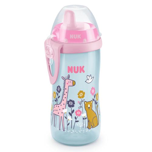 Miniaturka artykułu - NUK Kubek niekapek KIDDY CUP 300ml, r&oacute;żowy