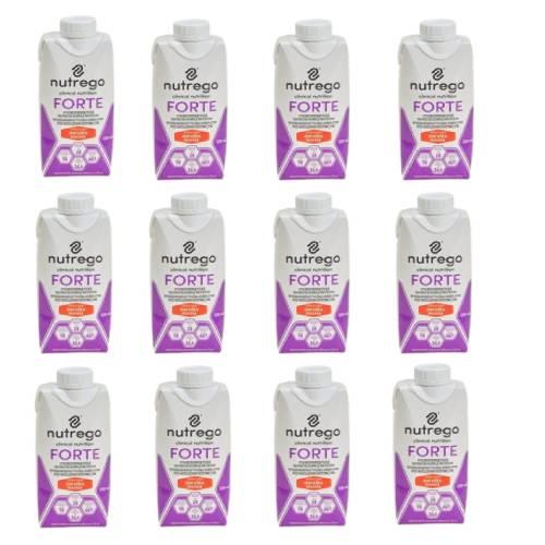 Miniaturka artykułu - Nutrego Forte morela, 12 x 330 ml - podczas choroby i w stanach niedożywienia