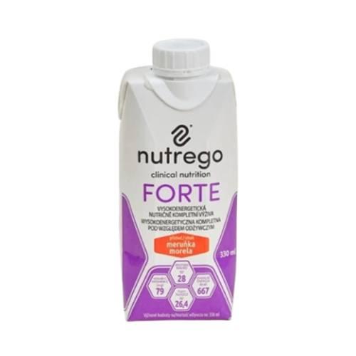 Miniaturka artykułu - Nutrego Forte morela, 330 ml - w stanach niedożywienia