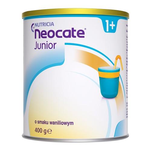 Miniaturka artykułu - Nutricia Neocate Junior 1+ Żywność specjalnego przeznaczenia medycznego o smaku waniliowym, 400g