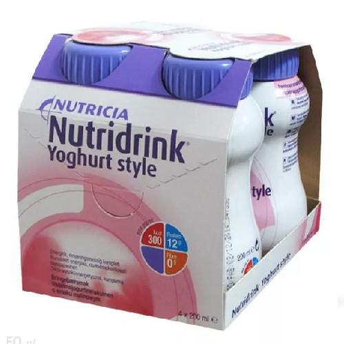 Miniaturka artykułu - Nutridrink Yoghurt malina 4 x 200ml