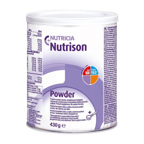 Miniaturka artykułu - Nutrison Powder, proszek, 430 g - pełnowartościowy preparat do żywienia medycznego