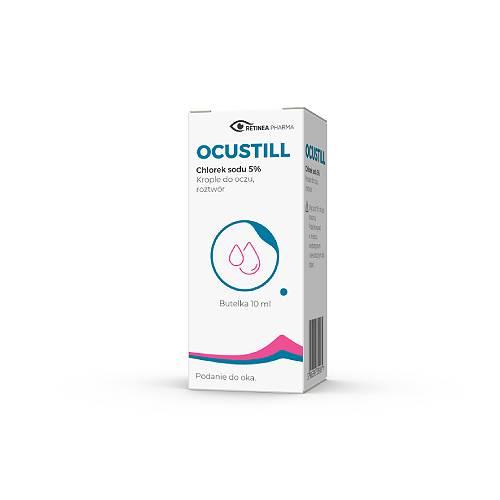 Miniaturka artykułu - Ocustill Krople do oczu, 10 ml - łagodzące objaw&oacute;w obrzęku rog&oacute;wki
