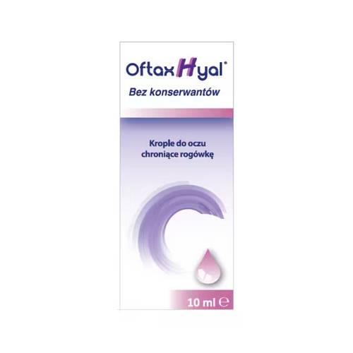 Miniaturka artykułu - OftaxHyal Krople do oczu, 10ml