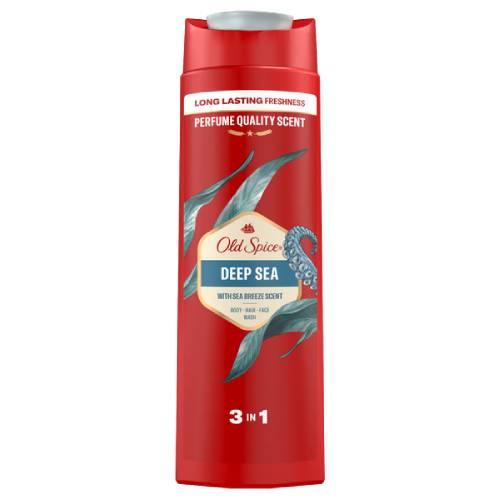 Miniaturka artykułu - Old Spice Deep Sea 3in1 Żel pod Prysznic, 400 ml