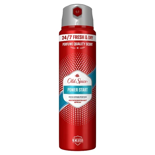 Miniaturka artykułu - Old Spice Power Start Antyperspirant w sprayu dla mężczyzn, 150 ml