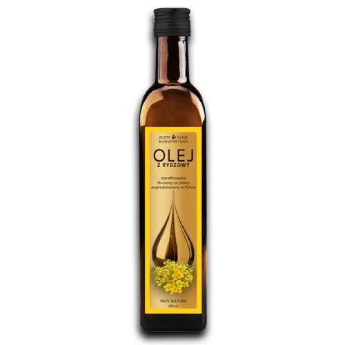 Miniaturka artykułu - Goldframex Olej rydzowy z lnianki, 250 ml