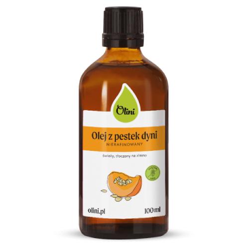 Miniaturka artykułu - Olini Olej z pestek dyni, 100 ml
