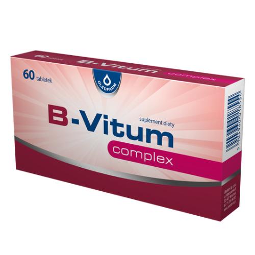 Zdjęcie produktu - B-Vitum Complex, 60 tabletek