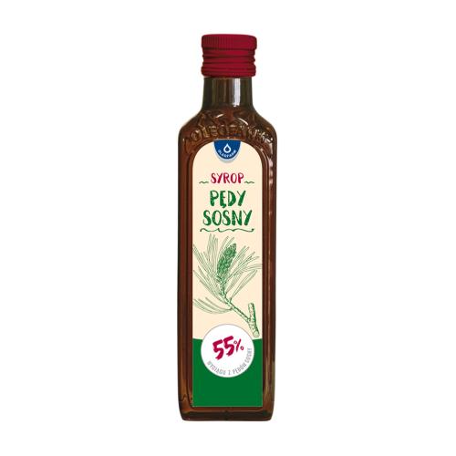 Miniaturka artykułu - OLEOFARM Pędy sosny Syrop z pęd&oacute;w sosny, 250ml
