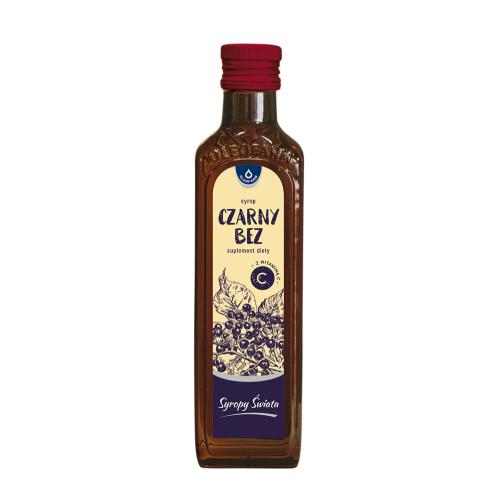 Miniaturka artykułu - OLEOFARM Czarny Bez Syrop z czarnego bzu z witaminą C, 250ml
