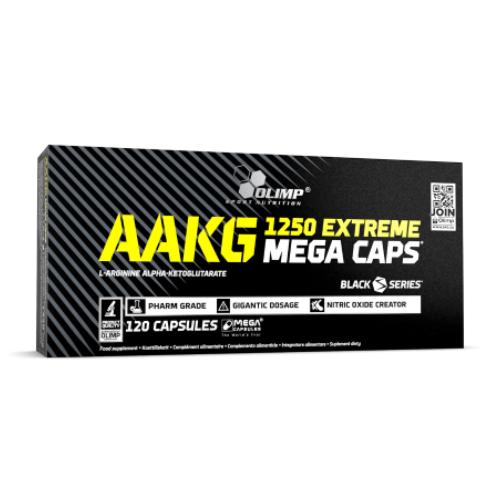 Miniaturka artykułu - OLIMP AAKG 1250 Extreme Mega Caps, 120 kaps.