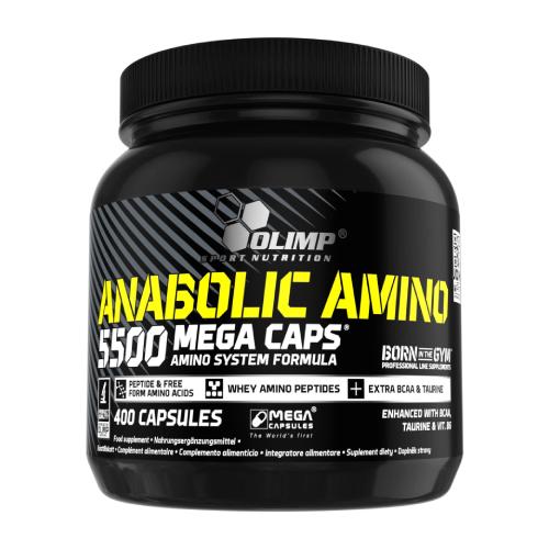 Miniaturka artykułu - OLIMP Anabolic Amino 5500 Mega Caps, 400 kaps.