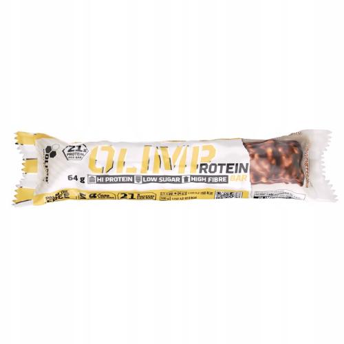 Miniaturka artykułu - OLIMP Baton wysokobiałkowy Protein Bar Choco cheese, 64g