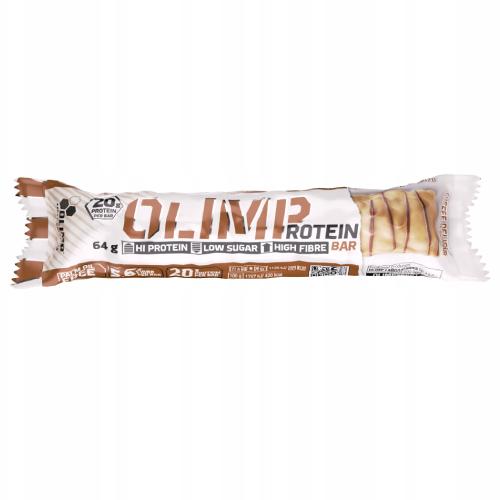 Miniaturka artykułu - OLIMP Baton wysokobiałkowy Protein Bar Coffee Delight, 64g