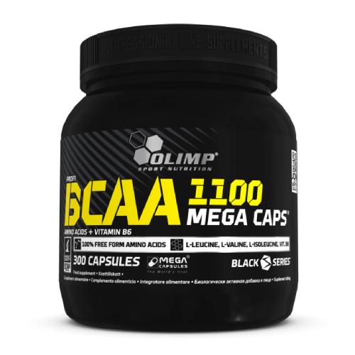 Miniaturka artykułu - OLIMP BCAA 1100 Mega Caps, 300 kaps.