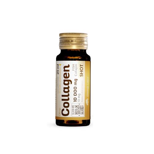 Miniaturka artykułu - OLIMP Collagen Kolagen 10000mg shot smak ananasowy, 25ml