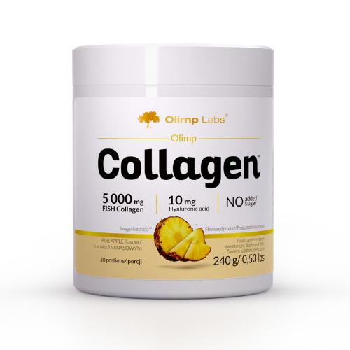 Zdjęcie produktu - OLIMP Collagen Kolagen 5000mg proszek smak ananasowy, 240g