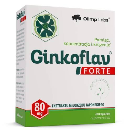 Miniaturka artykułu - OLIMP GINKOFLAV FORTE - 60 kapsułek