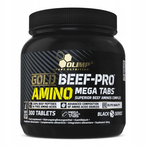 Miniaturka artykułu - OLIMP Gold Beef-Pro Amino, 300 tabletek