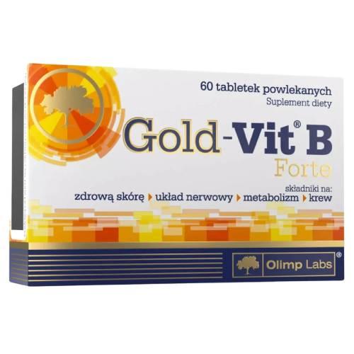 Miniaturka artykułu - Olimp Gold-Vit B Forte, 60 tabl. BRAK TEKTUROWEGO OPAKOWANIA 