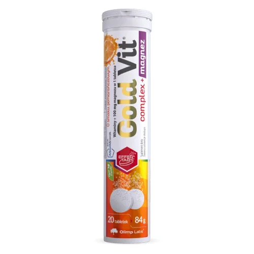Miniaturka artykułu - OLIMP Gold-Vit Complex+Magnez, 20tabl.mus.
