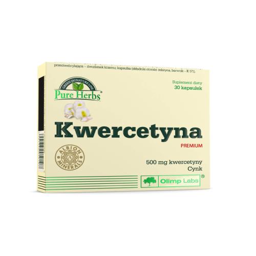 Miniaturka artykułu - OLIMP Kwercetyna Premium, 30 kaps.