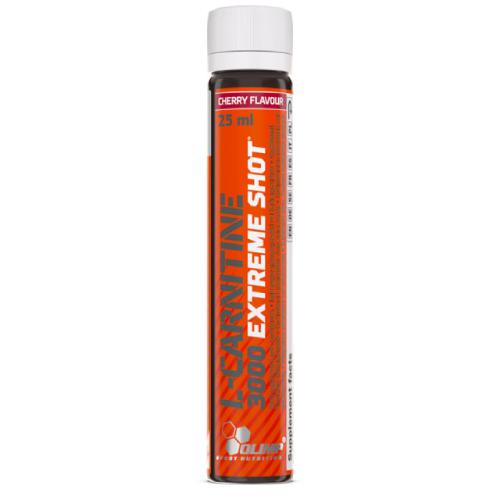 Miniaturka artykułu - OLIMP L-Carnitine 3000 Extreme shot ampułka smak wiśniowy, 25ml