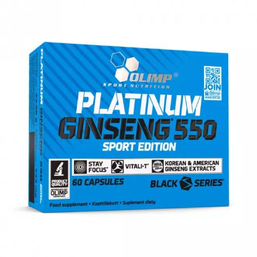 Miniaturka artykułu - OLIMP Platinum Ginseng 550 Sport Edition, 60 kaps.