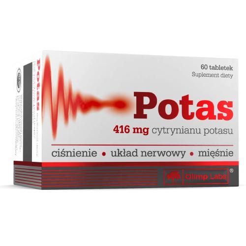 Miniaturka artykułu - OLIMP POTAS - 60 tabletek