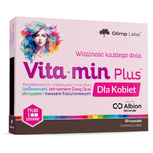 Miniaturka artykułu - OLIMP VITA-MIN PLUS dla Kobiet - 30 kapsułek
