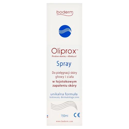 Miniaturka artykułu - OLIPROX Spray do pielęgnacji sk&oacute;ry łojotokowej - 150 ml 