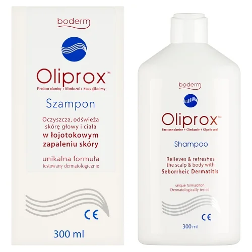 Miniaturka artykułu - OLIPROX Szampon w łojotokowym zapaleniu sk&oacute;ry, 300ml