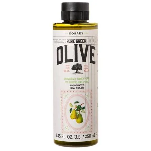 Miniaturka artykułu - Korres Olive Honey Pear Żel pod prysznic o zapachu miodu i gruszki, 250 ml