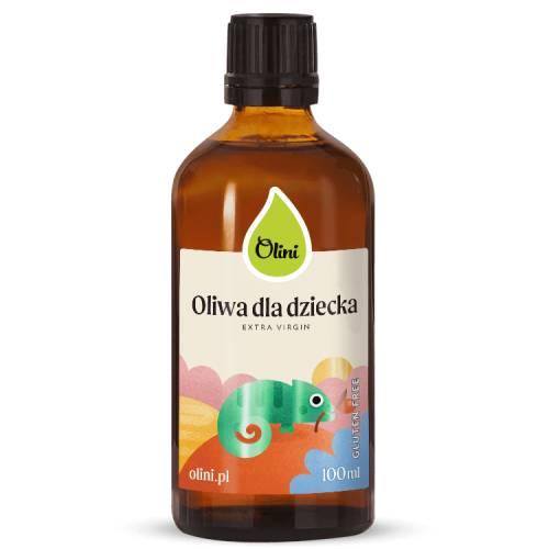 Miniaturka artykułu - Olini Oliwa z oliwek dla dzieci, 100 ml