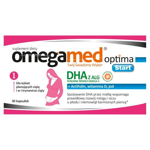 Miniaturka artykułu - OMEGAMED Optima Start, 30 kaps.