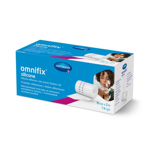 Miniaturka artykułu - Omnifix silicone, 10cm x 2m Hartmann