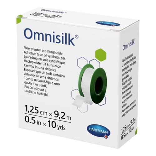 Zdjęcie produktu - OMNISILK  Przylepiec z jedwabiu 1,25cm x 5m, 1 sztuka