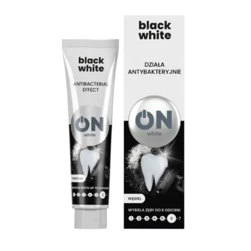 Miniaturka artykułu - ON White Black White Pasta do zęb&oacute;w, 75ml