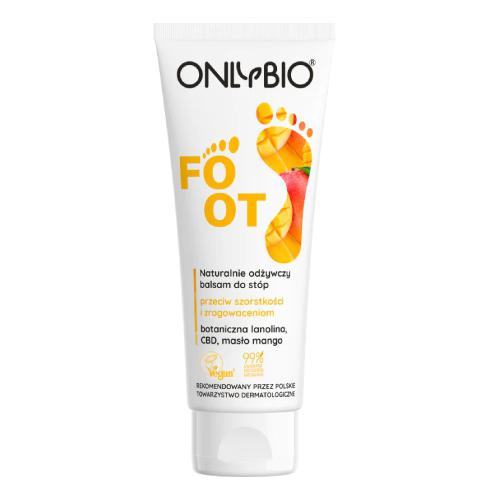 Miniaturka artykułu - OnlyBio FOOT Naturalnie odżywczy balsam do st&oacute;p, 75ml