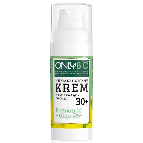 Miniaturka artykułu - ONLYBIO Hipoalergiczny krem nawilżający na dzień 30+, 50 ml