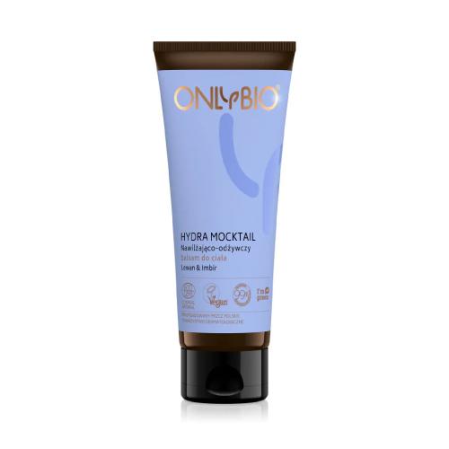 Miniaturka artykułu - OnlyBio Hydra Mocktail Balsam do ciała nawilżająco-odżywczy Lewan&Imbir, 200ml