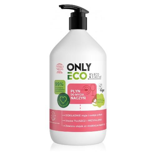 Miniaturka artykułu - OnlyEco Płyn do mycia naczyń, 1000 ml